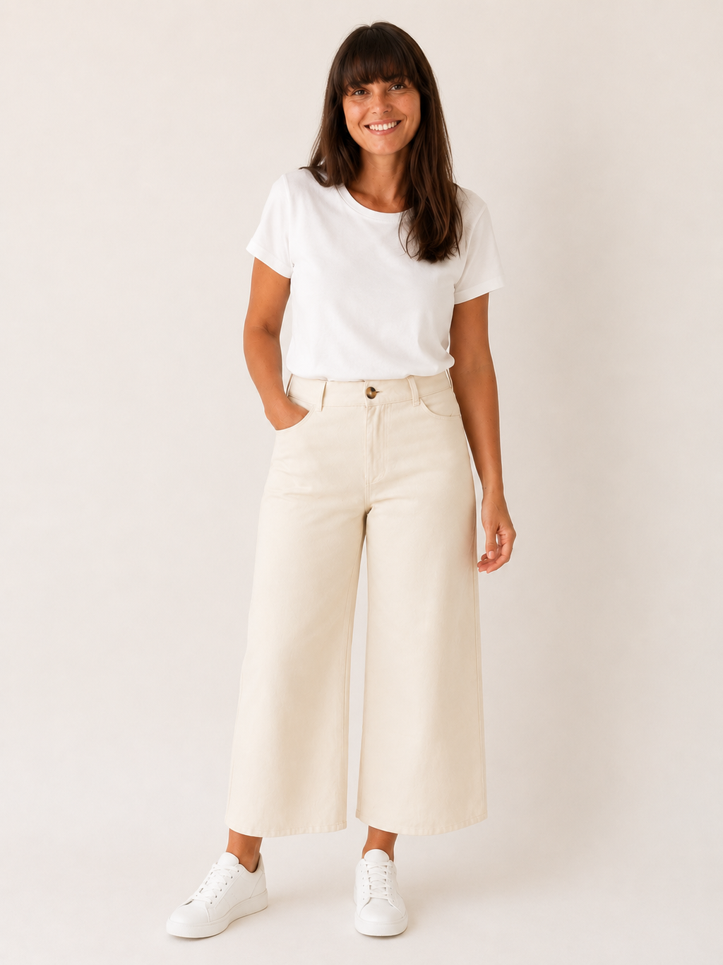 JEANS ECRU