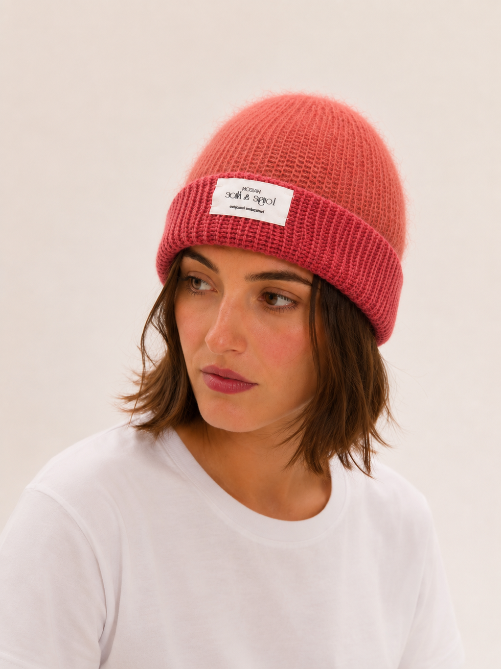 Bonnet corail