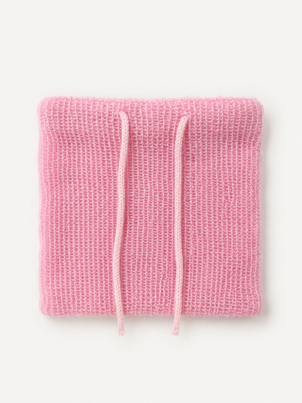 Snood rose clair