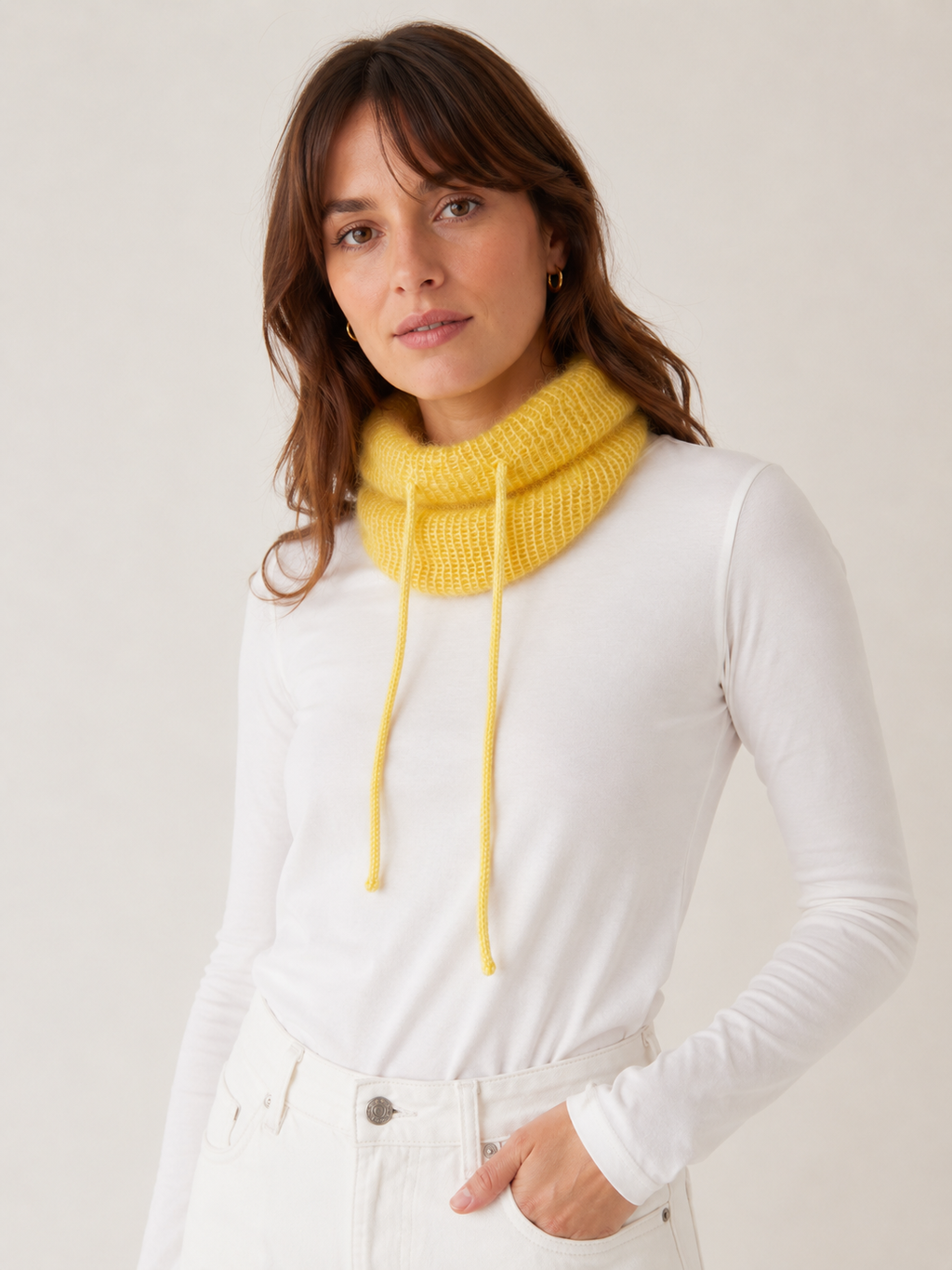 Snood jaune