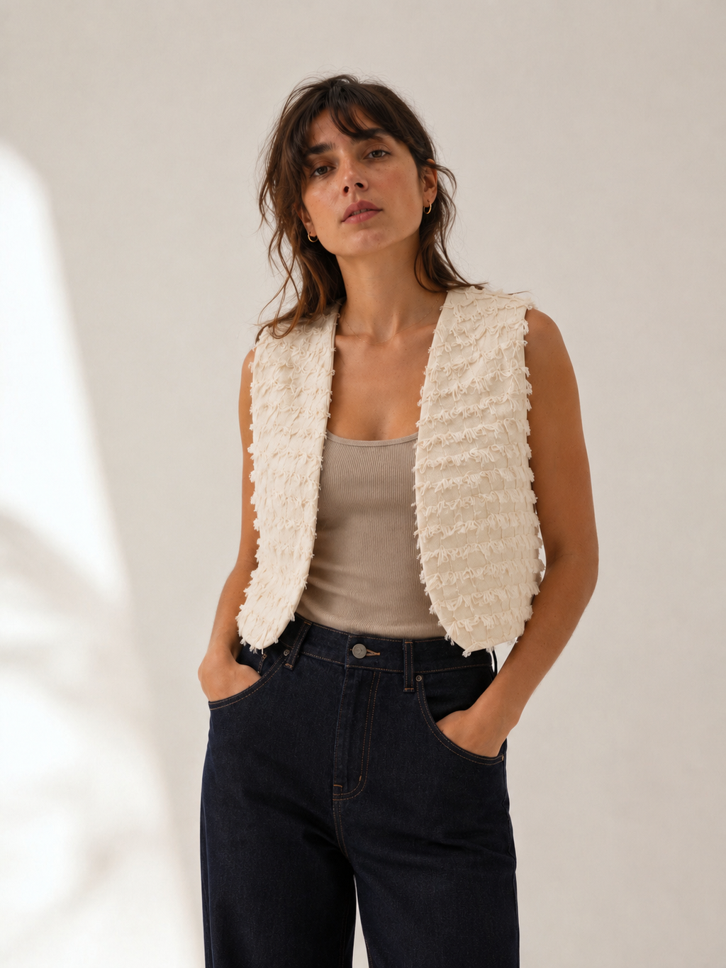 GILET CLARA FRANGE