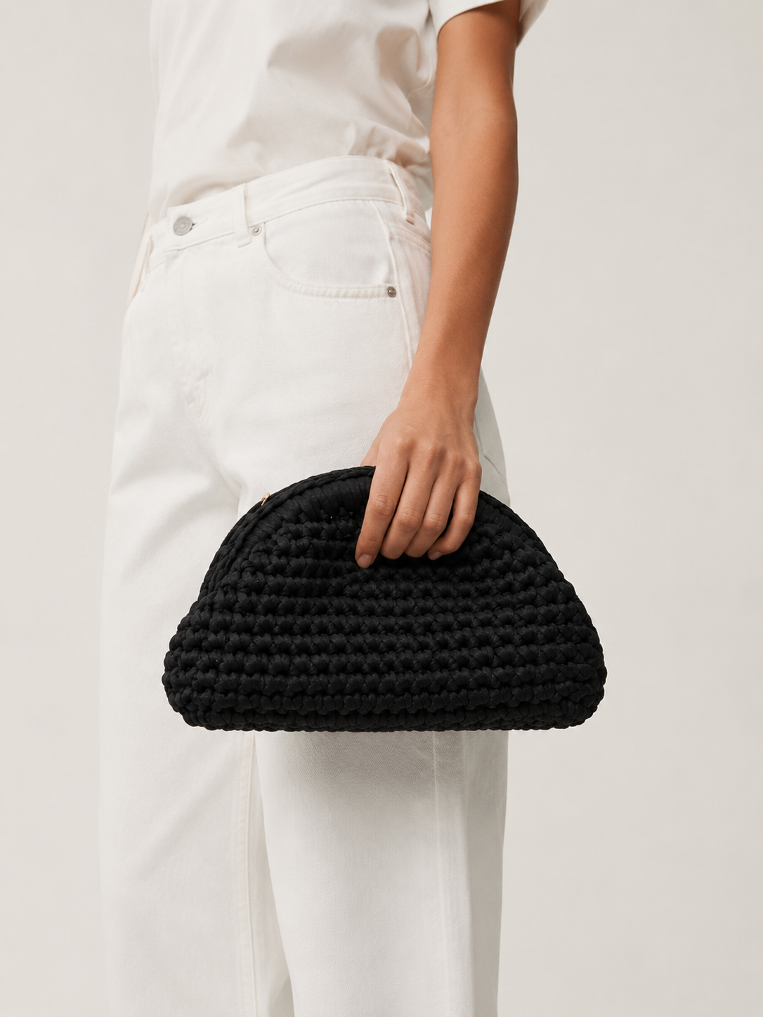 SAC CLUTCHE NOIR