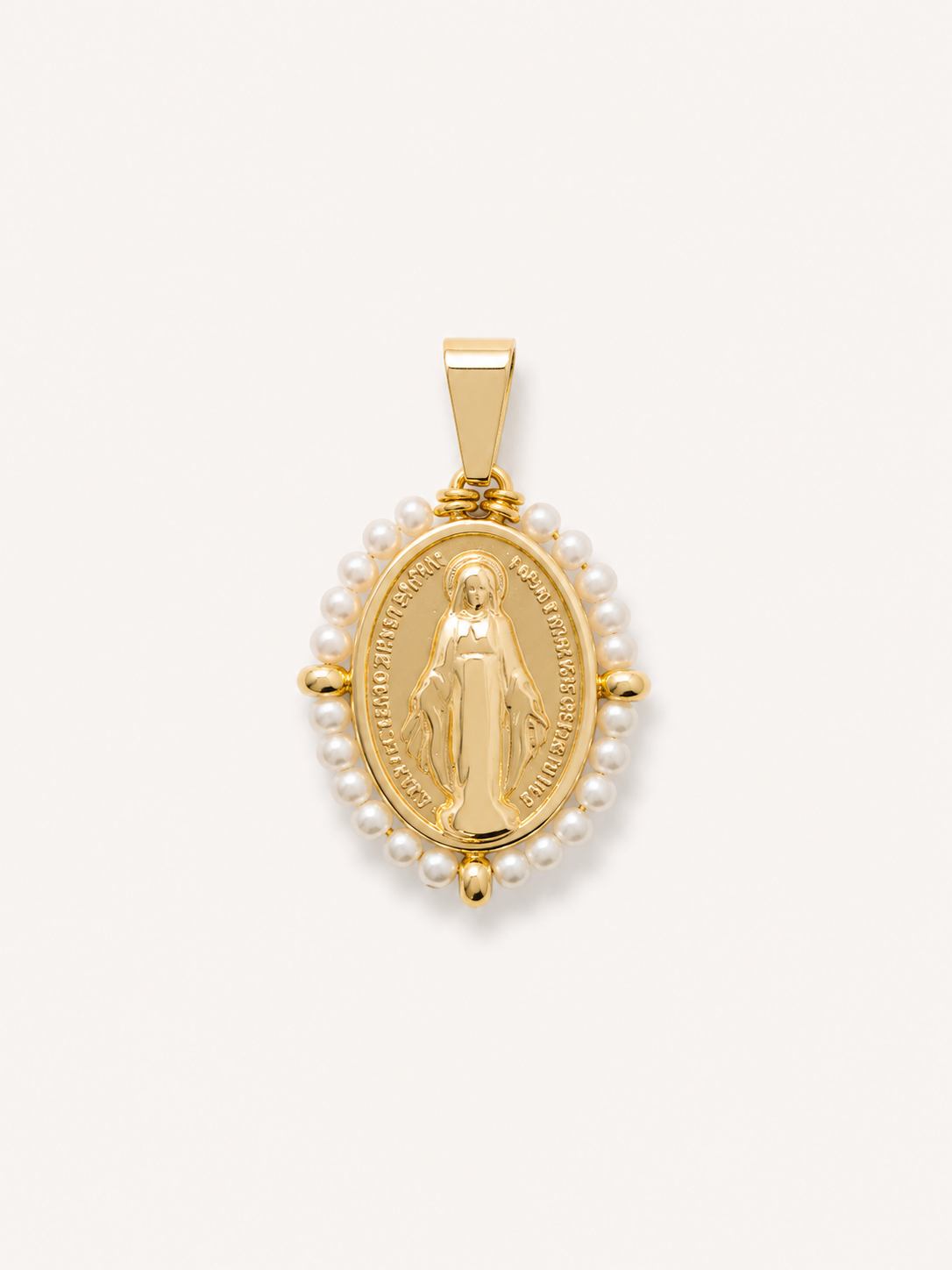 PENDENTIF MARIA ROSA OR