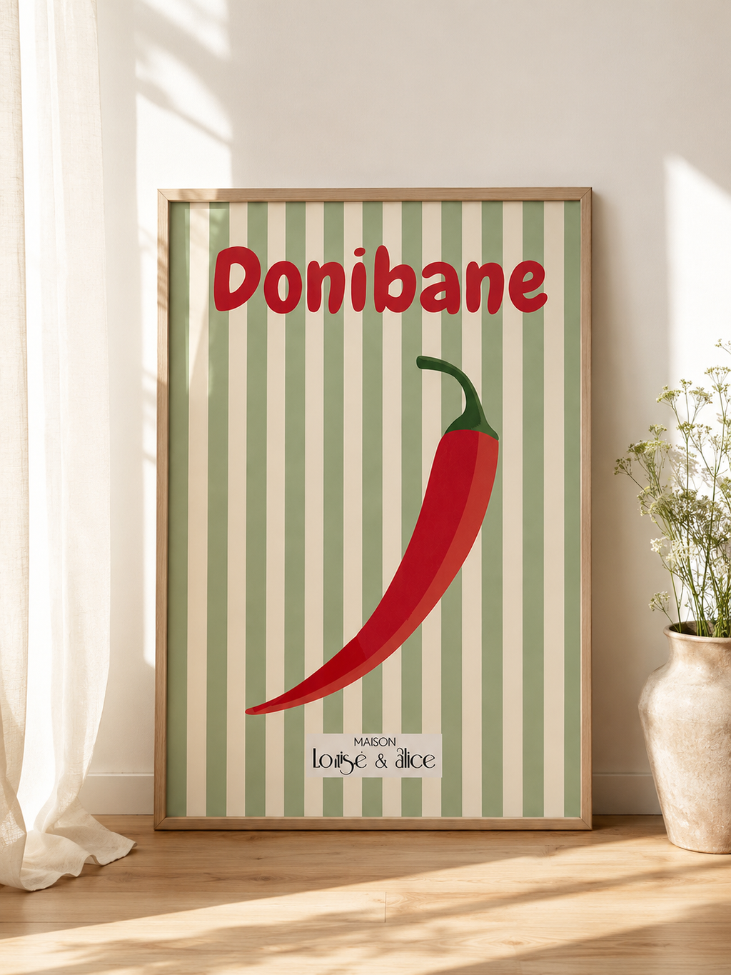 Affiche Donibane (Saint jean de Luz)