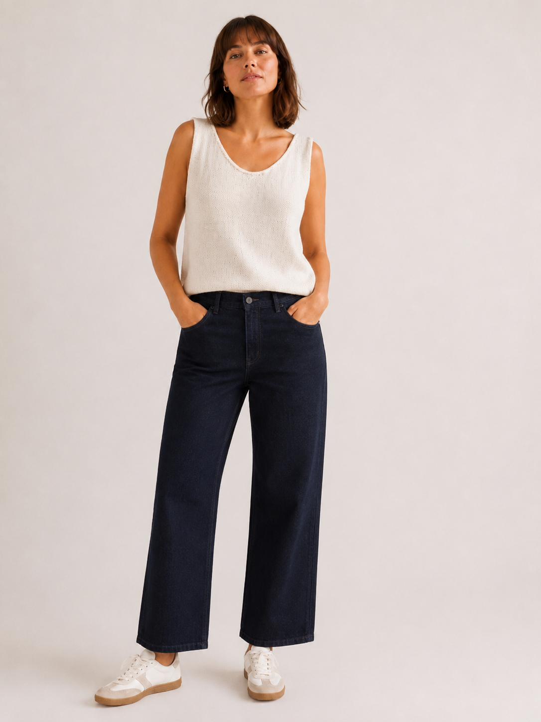 Top Jane blanc cassé