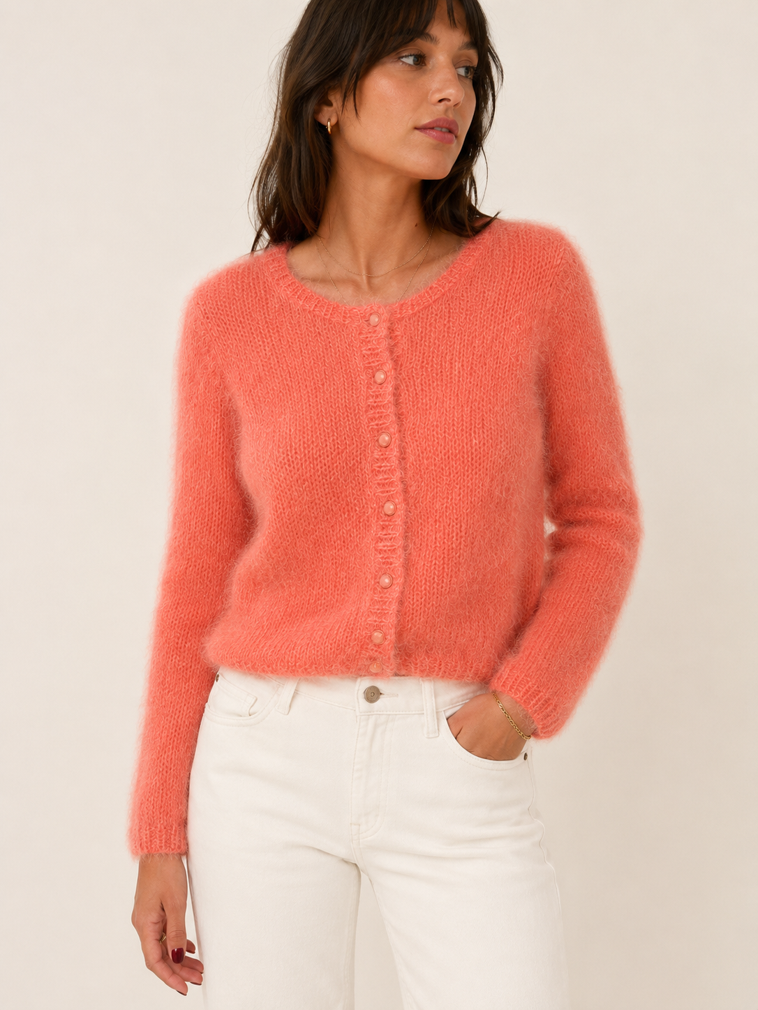 Gilet misha corail