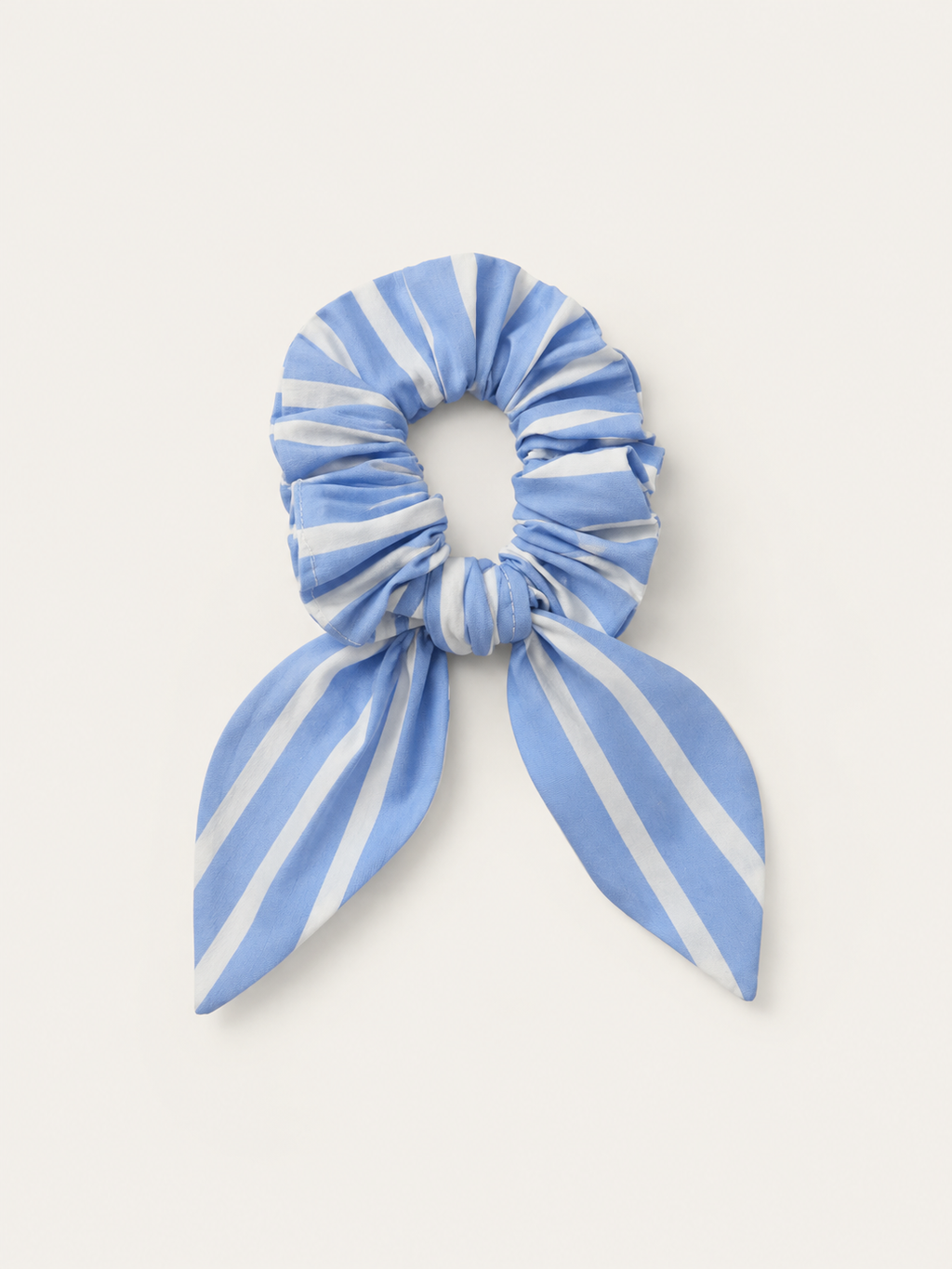 Chouchou rayures bleu