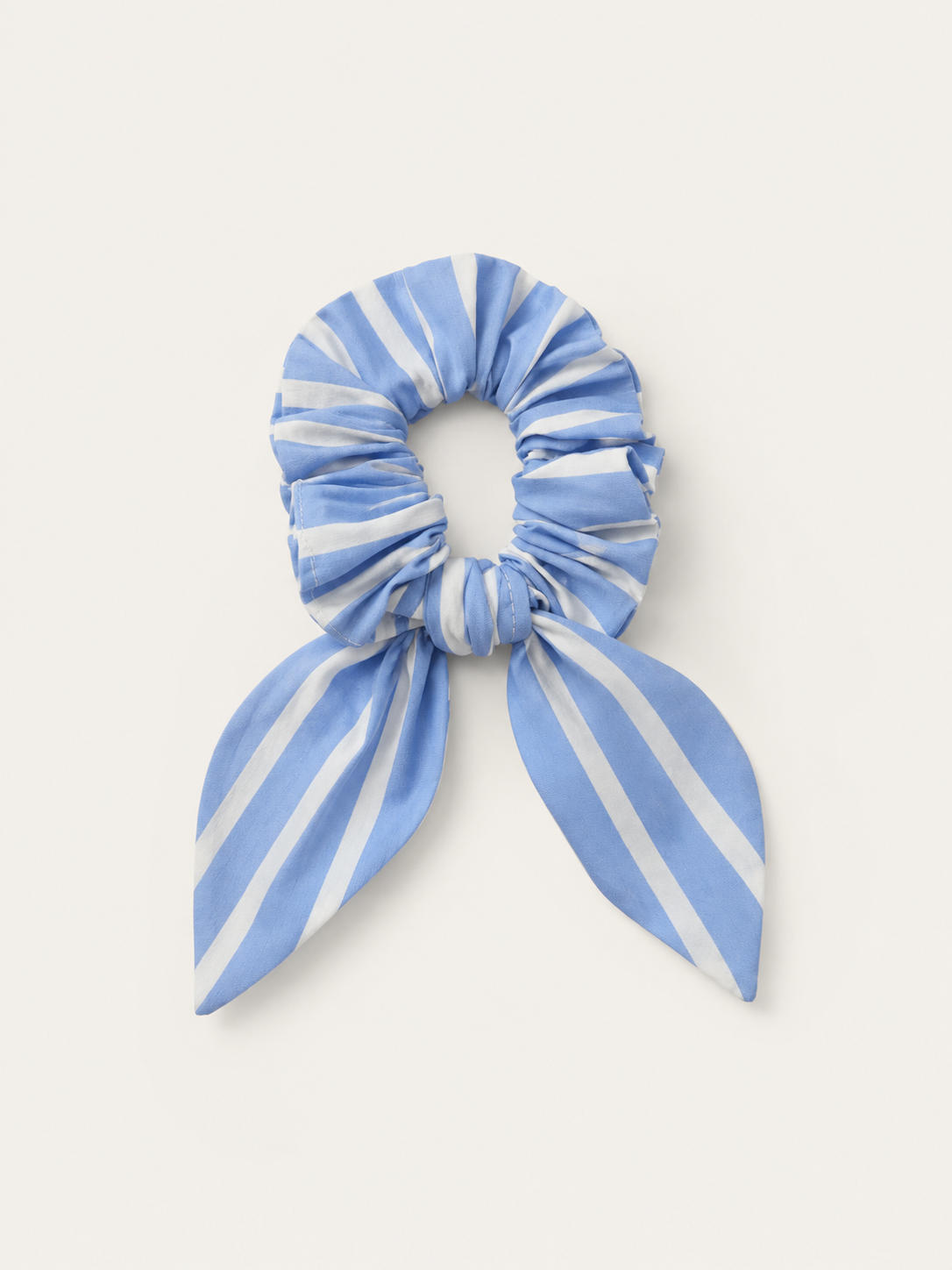 Chouchou rayures bleu