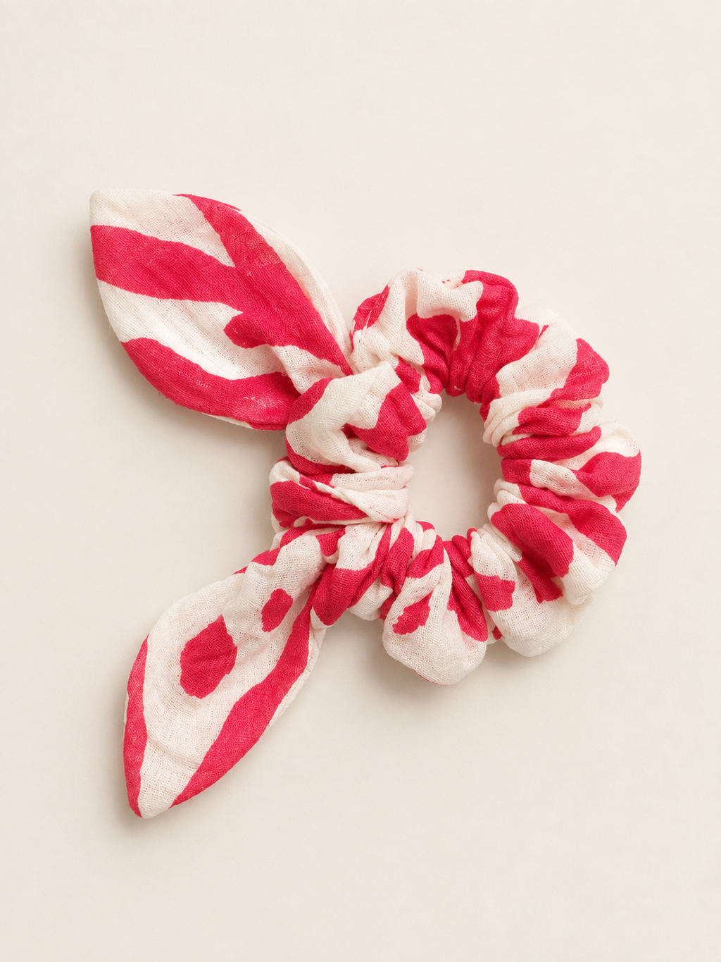 Chouchou rouge et blanc