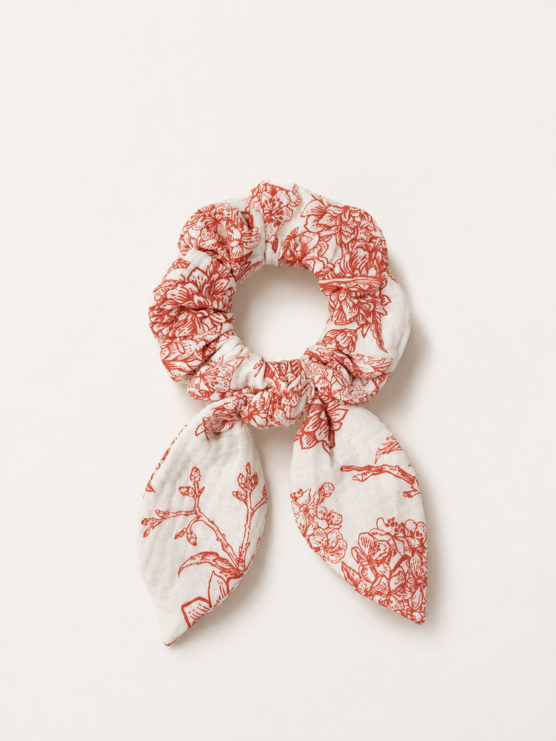 Chouchou toile de jouy