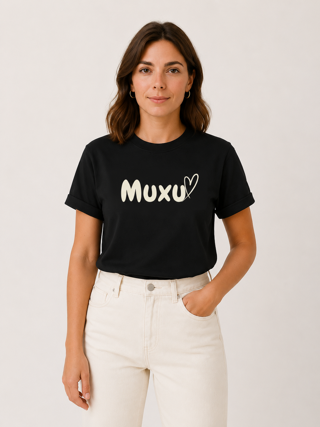 T-Shirt Muxu noir
